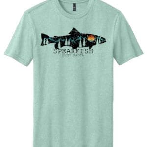 SPEARFISH BLACK FISH TEE