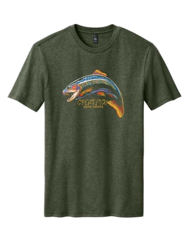 SPEARFISH COLORED FISH TEE