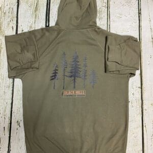 BLACK HILLS TREES ZIP UP