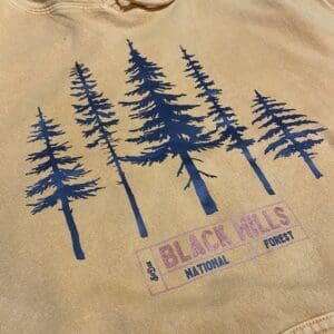 BLACK HILLS TREES HOODIE