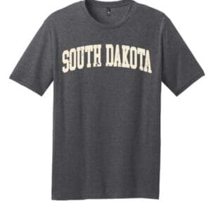 CREAM SOUTH DAKOTA BLOCK TEE