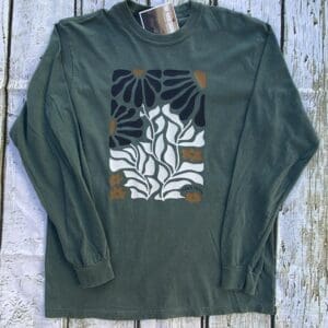 RETRO FLOWERS LONG SLEEVE TEE