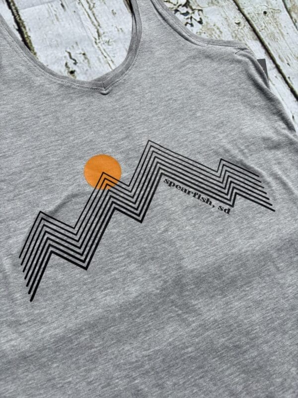 SPEARFISH BLACK LINED MOUNTAINS TANK - Image 2