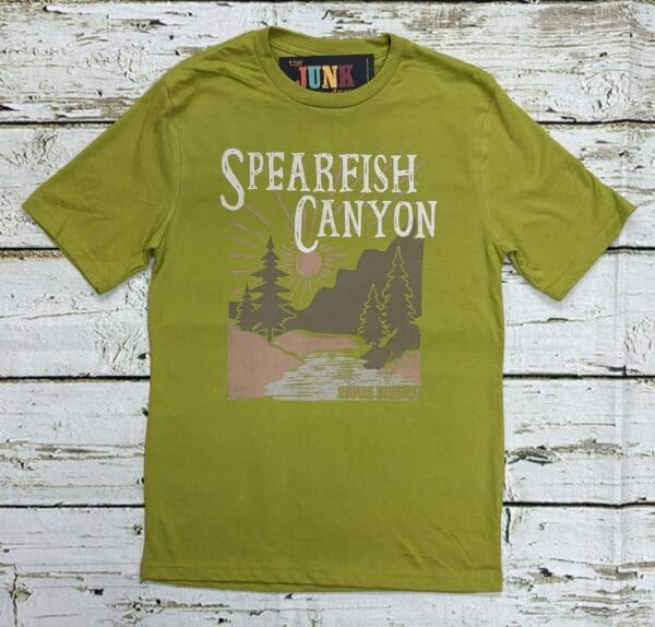 GREEN SPEARFISH CANYON TEE