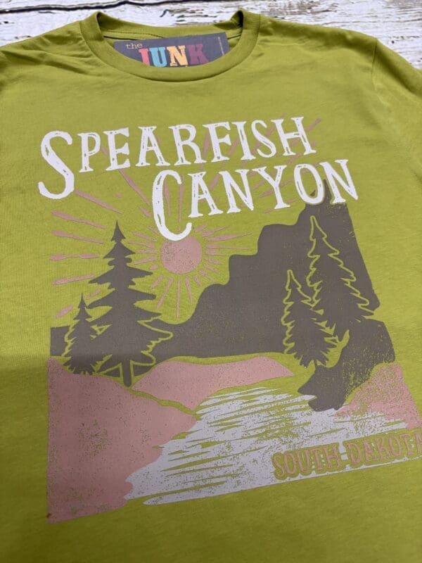 GREEN SPEARFISH CANYON TEE - Image 2